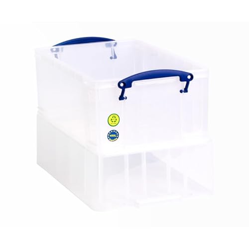 Really Useful Box 9 Liter XXL - 395 x 250 x 245 mm - transparent von Really Useful Box