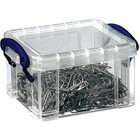 Really Useful Box Aufbewahrungsbox 0,3 l transparent 12,0 x 8,5 x 6,5 cm von Really Useful Box