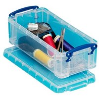 Really Useful Box Aufbewahrungsbox 0,9 l transparent 22,0 x 10,0 x 7,0 cm Really Useful Box Aufbewahrungsbox 0,9 l transparent 22,0 x 10,0 x 7,0 cm von Really Useful Box