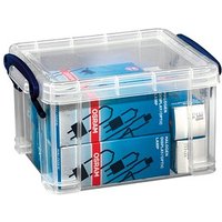 Really Useful Box Aufbewahrungsbox 1,6 l transparent 19,5 x 13,5 x 11,0 cm Really Useful Box Aufbewahrungsbox 1,6 l transparent 19,5 x 13,5 x 11,0 cm von Really Useful Box
