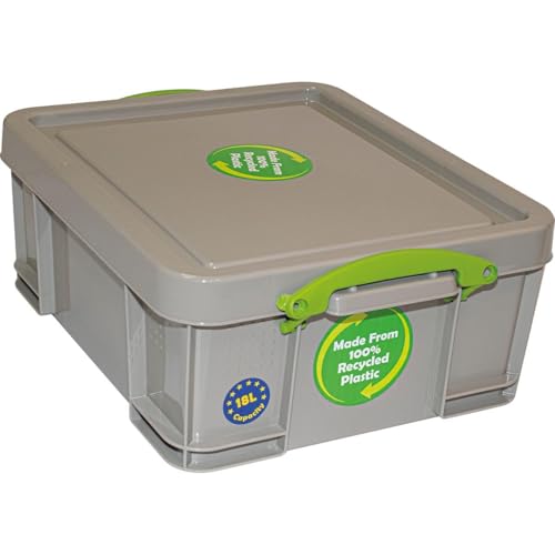 Really Useful Box Aufbewahrungsbox 18RDG 18 L grau von Really Useful Box
