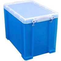 Really Useful Box Aufbewahrungsbox 19,0 l transparent, blau 39,5 x 25,5 x 29,0 cm von Really Useful Box