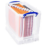 Really Useful Box Aufbewahrungsbox 19C 19 L Transparent Kunststoff 39,5 x 25,5 x 29 cm von Really Useful Box