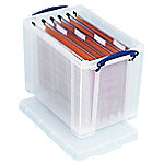 Really Useful Box Aufbewahrungsbox 24C 24 L Transparent Kunststoff 27 x 46,5 x 29 cm von Really Useful Box