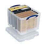 Really Useful Box Aufbewahrungsbox 35CCB 35 L Transparent Kunststoff 48 x 39 x 31 cm von Really Useful Box