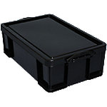 Really Useful Box Aufbewahrungsbox 50BKCB 50 L Schwarz Kunststoff 44 x 71 x 23 cm von Really Useful Box