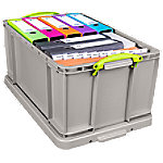 Really Useful Box Aufbewahrungsbox 64RDGCB 64 L Grau PP (Polypropylen) 44 x 71 x 31 cm von Really Useful Box