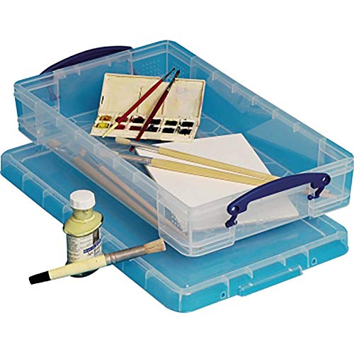 Really Useful Box Aufbewahrungsbox 6C 39x10x24cm 6l transparent von Really Useful Box