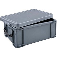 Really Useful Box Aufbewahrungsbox 9,0 l silber 39,5 x 25,5 x 15,5 cm von Really Useful Box