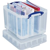 Really Useful Box Aufbewahrungsbox 35,0 l transparent 48,0 x 39,0 x 34,5 cm Really Useful Box Aufbewahrungsbox 35,0 l transparent 48,0 x 39,0 x 34,5 cm von Really Useful Box