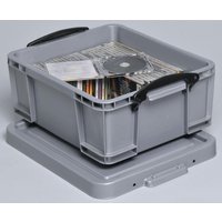 Really Useful Box Aufbewahrungsbox 18,0 l - 48,0 x 39,0 x 20,0 cm silber von Really Useful Box