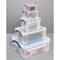 Really Useful Box Aufbewahrungsboxen-Set 32,3 l - 39,0 x 48,0 x 20,0 cm transparent Really Useful Box Aufbewahrungsboxen-Set 32,3 l - 39,0 x 48,0 x 20,0 cm transparent von Really Useful Box