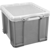Really Useful Box Aufbewahrungsboxen Useful Box Trans 35,0l grau 35,0 l - 48,0 x 39,0 x 31,0 cm transparent, grau von Really Useful Box