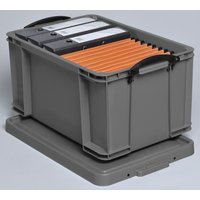 Really Useful Box Aufbewahrungsboxen Useful Box 48,0l silber 48,0 l - 60,0 x 40,0 x 31,5 cm silber von Really Useful Box
