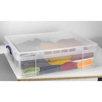 Really Useful Box Aufbewahrungsboxen Really Useful 70,0l Box 70,0 l - 81,0 x 62,0 x 22,5 cm transparent von Really Useful Box