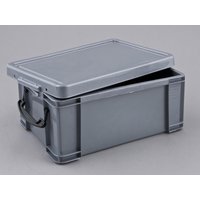 Really Useful Box Aufbewahrungsbox 9,0 l - 39,5 x 25,5 x 15,5 cm silber von Really Useful Box