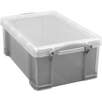 Really Useful Box Aufbewahrungsbox 9,0 l - 39,5 x 25,5 x 15,5 cm transparent, grau von Really Useful Box