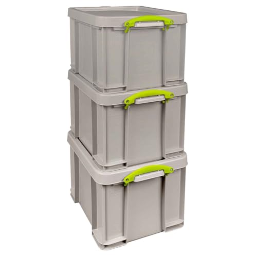 Really Useful Box Recycelt, 35 Liter, 3 Stück Really Useful Box Recycelt, 35 Liter, 3 Stück von Really Useful Box