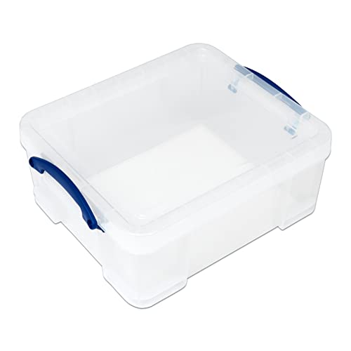 Really Useful Really Useful Aufbewahrungsbox -Kunststoff-Behälter mit Deckel Box stapelbar von Really Useful Box