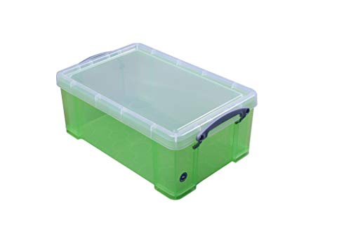 Really Useful Boxes 9L TRANSPARANT GRÜN von Really Useful Boxes