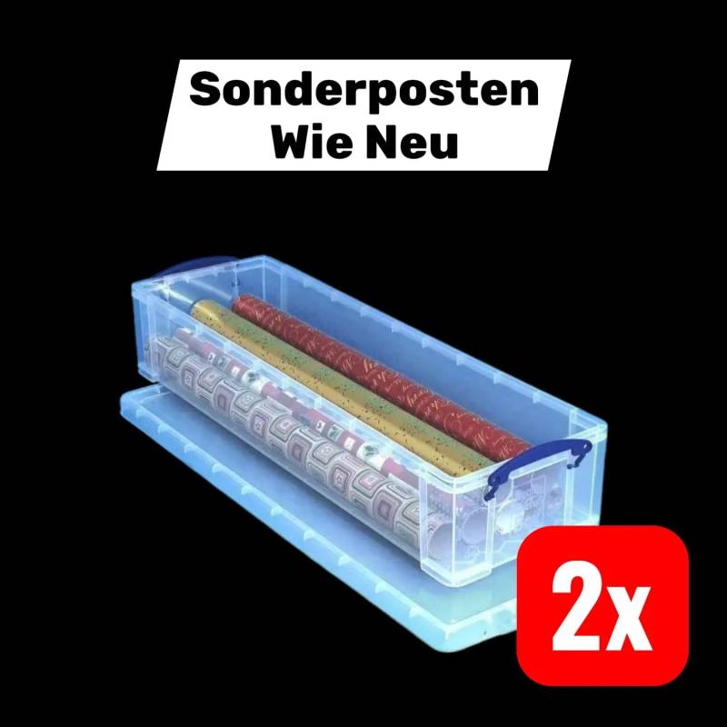 B-Ware Really Useful Box Aufbewahrungsbox Behälter 22 Liter Inkl Deckel 2 Stück B-Ware Really Useful Box Aufbewahrungsbox Behälter 22 Liter Inkl Deckel 2 Stück von Really Useful