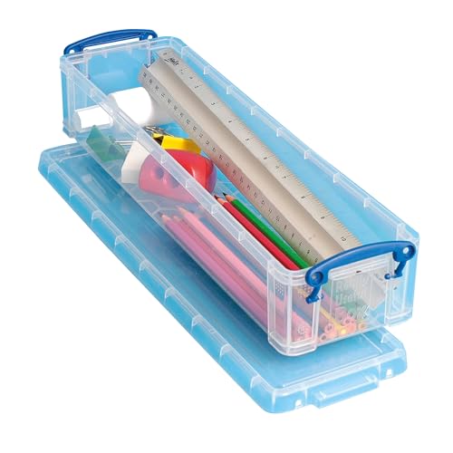 Really Useful Bleistift- und Schreibwarenbox, durchsichtig, 1,5 l von Really Useful Box