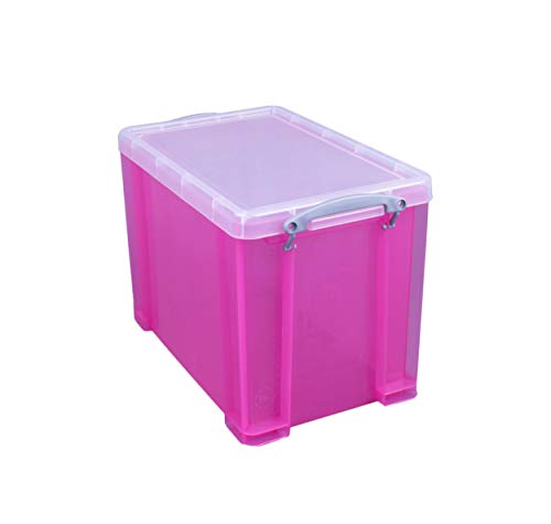 Really Useful Box 19 Liter transparent hell rosa von Really Useful Box