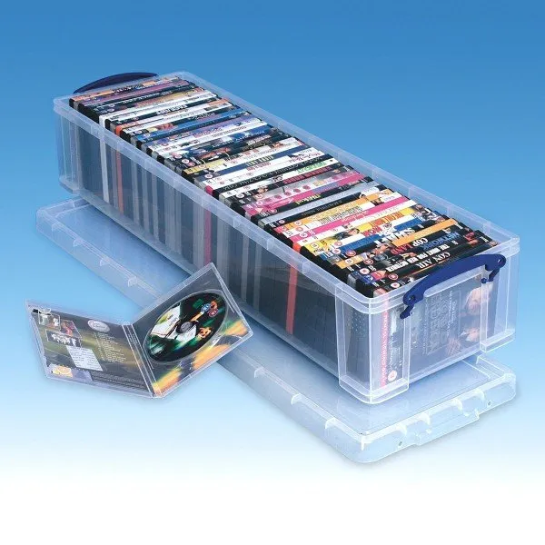 Really Useful Box Aufbewahrungsbox Behälter 22 Liter Inkl Deckel Transparent B-Ware Really Useful Box Aufbewahrungsbox Behälter 22 Liter Inkl Deckel Transparent B-Ware von Really Useful