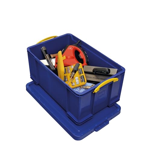 Really Useful Feste Aufbewahrungsbox, 64 l, Blau von Really Useful Box