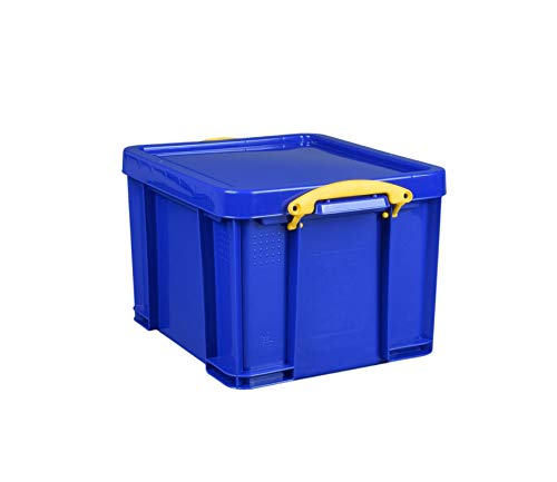Really Use Box RUP80115 Aufbewahrungsbox 35 Liter, vollfarbig blau von Really Useful Box