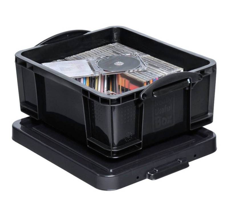REALLYUSEFULBOX Aufbewahrungsbox Really Useful Box Aufbewahrungsbox 18l schwarz von REALLYUSEFULBOX