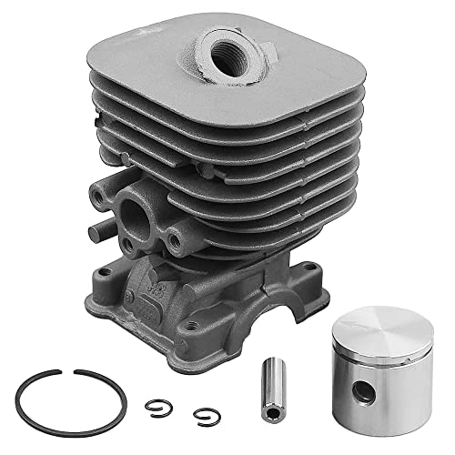 Realman 545 00 10-01 545 03 03-01 Zylinder Kolbenring Umbausatz für Husqvarna 124C 124L 125 125C 125E 125L 125LD 125LDX 125R 125RJ 128C 128CD 128L 128LD 128R 1 28LDX 128RJ 128DJX Trimmer von Realman