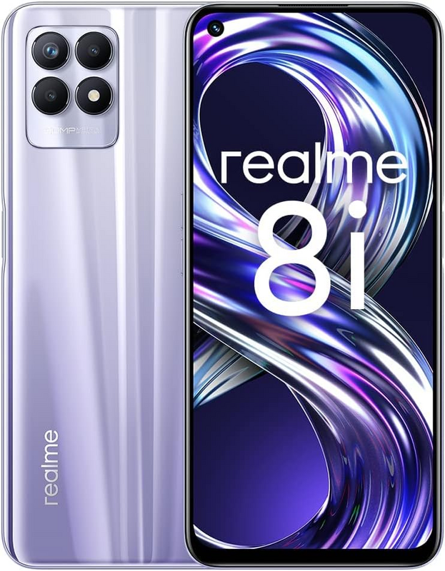 Realme 8i 128 Gb Stellar Purple Dual Sim Smartphone Handy Siehe Text/Fotos B-Ware von Realme
