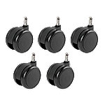 Realspace Bürostuhlrollen für Harte Böden 60 mm Schwarz 5 Stück Realspace Bürostuhlrollen für Harte Böden 60 mm Schwarz 5 Stück von Realspace