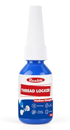 Realth Schraubensicherung Blau | 10ml Mittelfest Schraubenkleber | Dichtungsmutter Bolzen | Schraubensicherungsmittel für Gegen Verlust und Leckage Realth Schraubensicherung Blau | 10ml Mittelfest Schraubenkleber | Dichtungsmutter Bolzen | Schraubensicherungsmittel für Gegen Verlust und Leckage von Realth