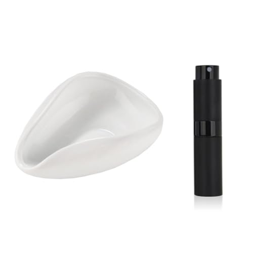 Reapyyt Kaffeebohnen-Dosierbecher und SprüHflaschen-Set, Keramik-Dosier-Espresso-SprüHgeräT, Einzeldosis-Messtablett-Set von Reapyyt