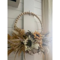 Boho Perlen Herbstkranz von ReayanartsGardenGift