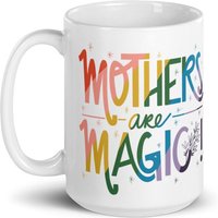 Mama Geschenk | Handgeschriftet Kaffeetrinker Muttertag Regenbogen Schriftzug Teetrinker Zur Wohnungserwärmung Küchenbecher Arbeit Von Zu Hause Aus von RebeccaWoolbright