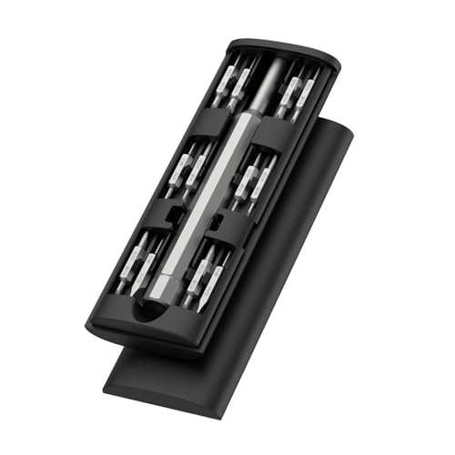 25 In 1 Stahl Kleine Magnetschraubendreher Kits Mit Aluminiumgriff Und Multi Bit Für Home Phone Computer Wartungs Multi Gerätereparatur Kit Mit Präzisionsbits von Rebellious