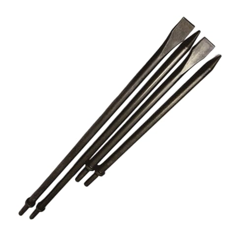 350 Mm 14 Zoll 450 Mm 17 Zoll Lang Langen Lufthammermeißel Flachmeißel Für Beton Und Fliesenmeißel Lufthammer Werkzeug Pneumatic Bit Glätteln von Rebellious