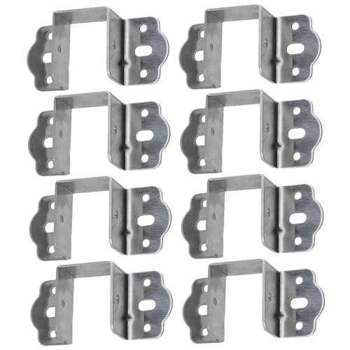 8pcs Bettanschlüsse Metallmöbel Halterungen Bettrahmenklemmen Für Feste Rahmenunterstützung Und Nicht Korrosionsschutzstabilisatoren 8pcs Bettanschlüsse Metallmöbel Halterungen Bettrahmenklemmen Für Feste Rahmenunterstützung Und Nicht Korrosionsschutzstabilisatoren von Rebellious