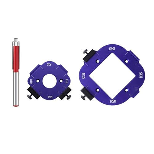 Aluminium Router Eck Jigs Set R10-R50 von Rebellious