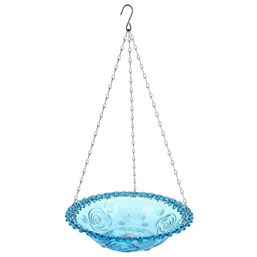Hanging Vogel Fütterungsschale Garten Dekoration Outdoor Vogelbadesschale Wassertrinker Outdoor Gartenhof Decors Feeder Feeder von Rebellious