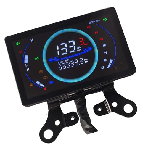 Multifunktionales Klares LCD Anzeige Armaturenbrett Mit Tachometermesser 12 V Genaue Messwerte Für 150 Cm150 Wasserdichtes Armaturenbrett Multifunktionales Klares LCD Anzeige Armaturenbrett Mit Tachometermesser 12 V Genaue Messwerte Für 150 Cm150 Wasserdichtes Armaturenbrett von Rebellious
