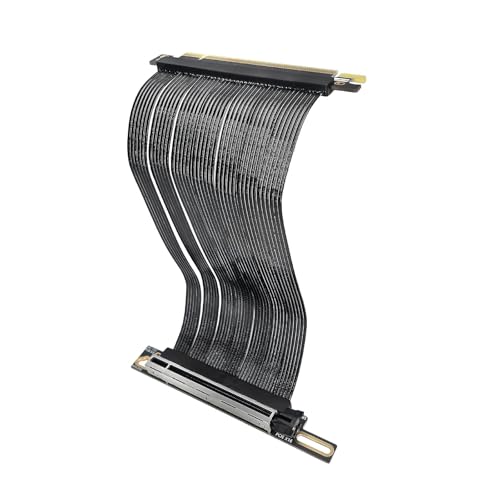 PCIE 5.0 X16 Rechtwinkeler Verlängerungskabel Für Die Vertikale GPU In Fall Mit Fast Geschwindigkeitsdatenübertragung Für Server GPU Erweiterungskabel von Rebellious
