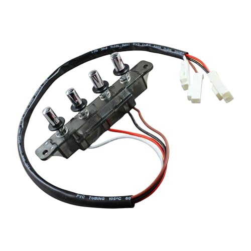 Praktische Klaviertyp Pushbutton Schalter Benutzerfreundlicher Pushbutton Kunststoffschlüssel Perfekt Für Küchengeräte Range Hood Druckknopfschalter von Rebellious