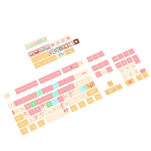 Rebellious 127pcs XDA Keycap Set Mit Komfortables Schönes Farbthema Für Mechanische Tastaturen Schreibkräfte Und Programmierer Rebellious 127pcs XDA Keycap Set Mit Komfortables Schönes Farbthema Für Mechanische Tastaturen Schreibkräfte Und Programmierer von Rebellious