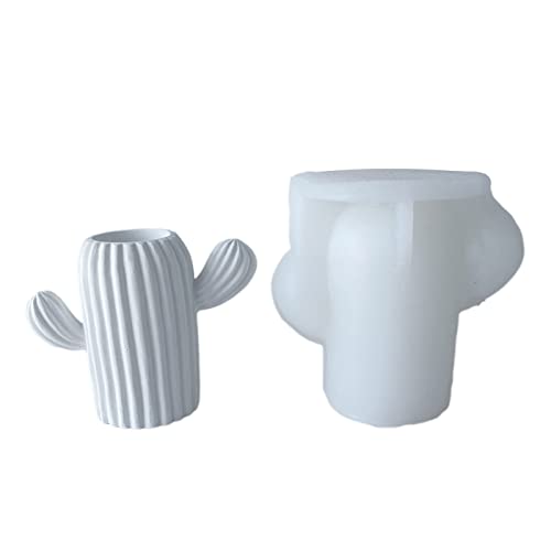 Rebellious 3D Form Silikon Blumentopf Form Beton Sukkulenten Pflanzer Harz Form Stift Epoxy Gussform Werkzeug von Rebellious