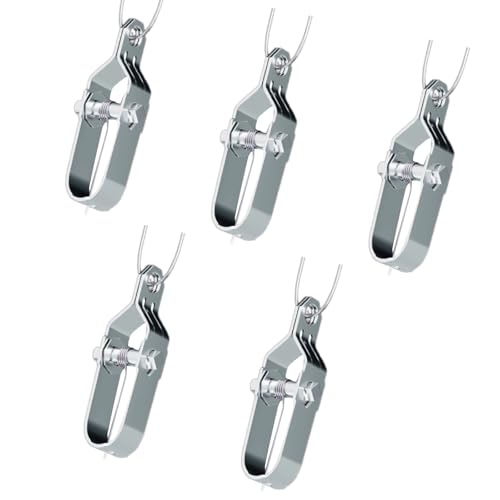 Rebellious 5pieces Bequeme Drahtspannerbefestigungen Um EIN Stabiles Drahtverbindung Zu Gewährleisten Für Handwerksprojekte Und Einen Professionellen Gebrauch Geeignet von Rebellious