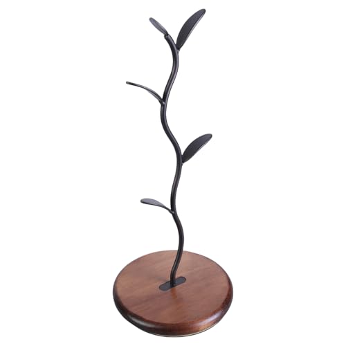 Rebellious Eleganter Kaffeetassenhalterbaum Für Küchentheke Mit 4 Haken Und Robuster Basis Hausorganisation Küchenversorgungsregal Lagerregal Rack Rack von Rebellious